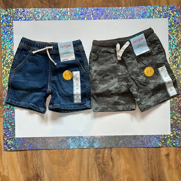 Cat & Jack Other - NWT-Cat & Jack Blue and Green Shorts for Casual Wear